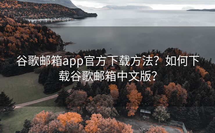 谷歌邮箱app官方下载方法？如何下载谷歌邮箱中文版？