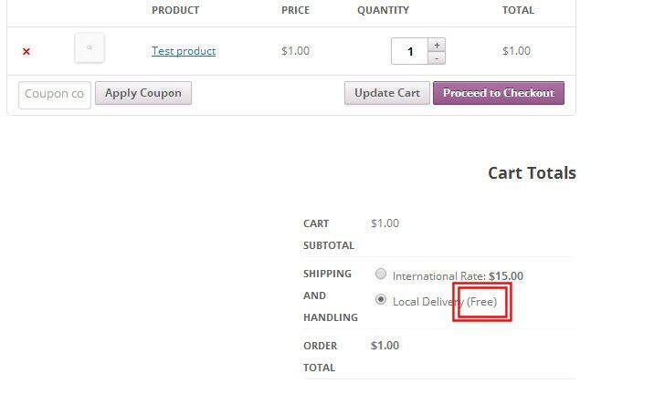 WooCommerce 教程：如何删除（免费）在运送方式标签在 cart 页面