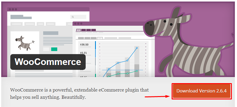 下载WooCommerce插件版本