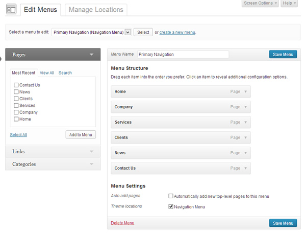 WordPress 3.6 Beta：发现最新更新