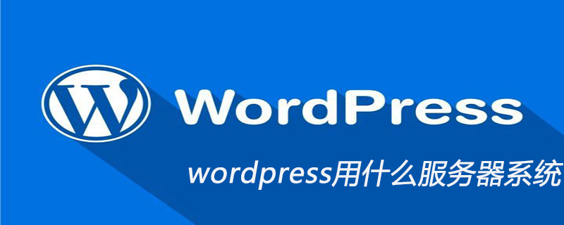 wordpress用什么服务器系统