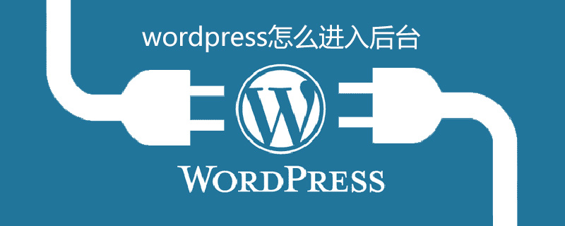 wordpress怎么进入后台