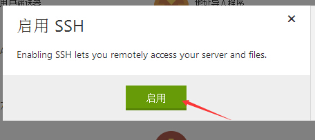 启用SSH