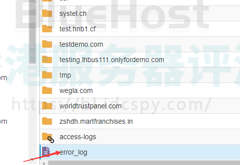 BlueHost主机如何查看网站错误日志