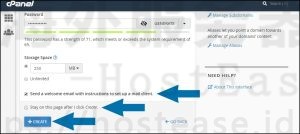 HostEase主机cPanel面板创建电子邮件帐户