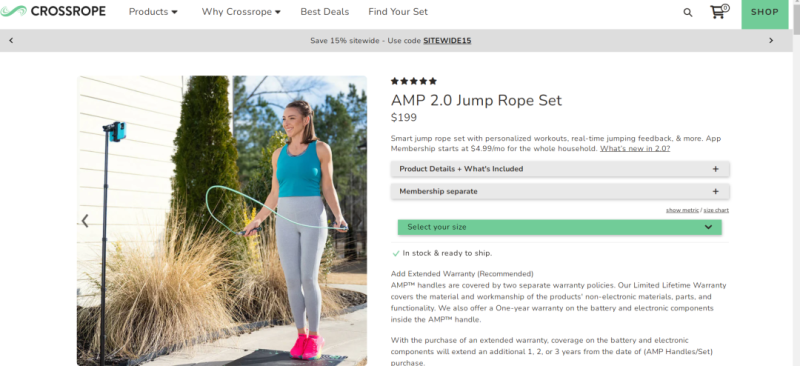 一根跳绳售价200美金,健身赛道藏有大商机