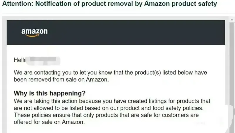 亚马逊突发扫号,这类产品遭强制下架