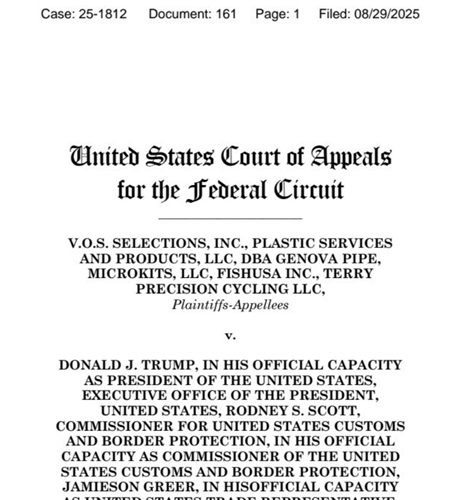 重磅！法院裁定特朗普关税措施违法，美贸易霸权遭重创？